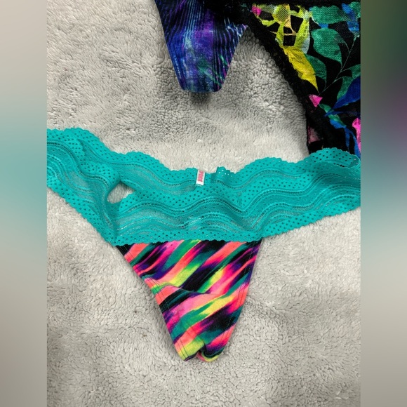 3 PINK Victorias Secret Thongs - Picture 8 of 8